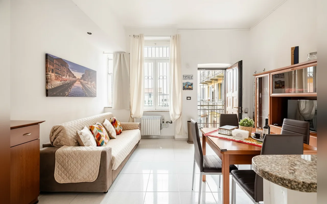 Camera con bagno privato — Ringhiera Vintage Home - Navigli, Milano (Lombardia) (foto 47)